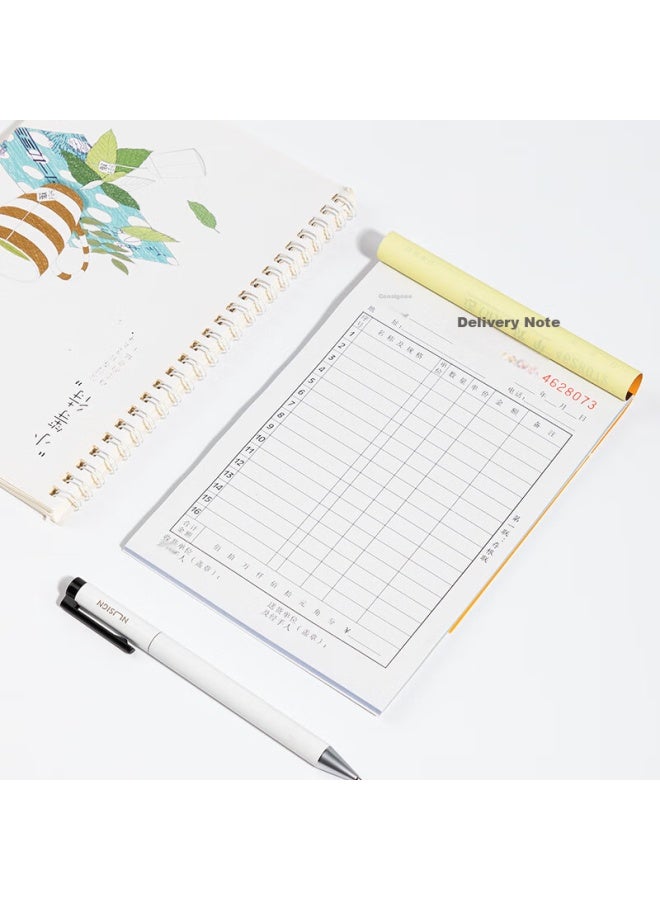 Deli 10-pack Carbonless Two-part Delivery Note, Handwritten Doent Receipt 188*129mm, Delivery Receipt, Financial Office Supplies 9388 - Image 3