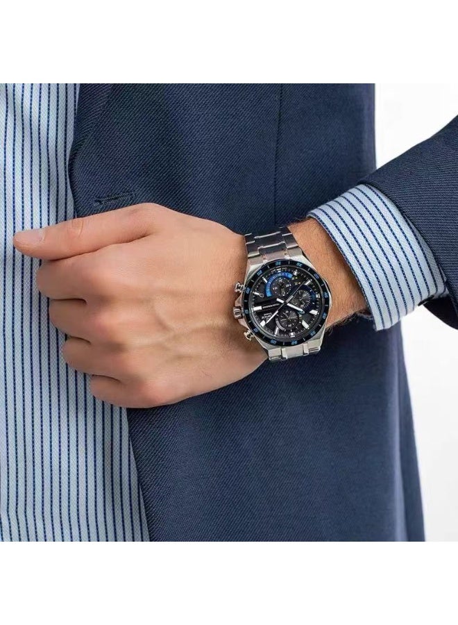 Casio Analog Black Dial Men's Watch EQS-920DB-1A - Image 2