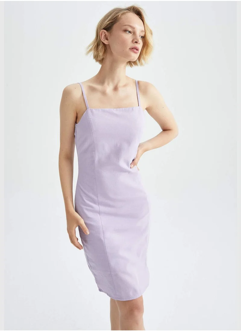 DeFacto Woman A-Line Short Sleeve Woven Dress