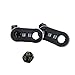 XJPONGC 2 Pack MTG Life Counter HP Tracker with Tracking Card SlotMTG Tabletop RPGnot inclouded dice Inside Dungeons and Dragons2 Pack Black White - Image 2
