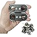 XJPONGC 2 Pack MTG Life Counter HP Tracker with Tracking Card SlotMTG Tabletop RPGnot inclouded dice Inside Dungeons and Dragons2 Pack Black White - Image 4