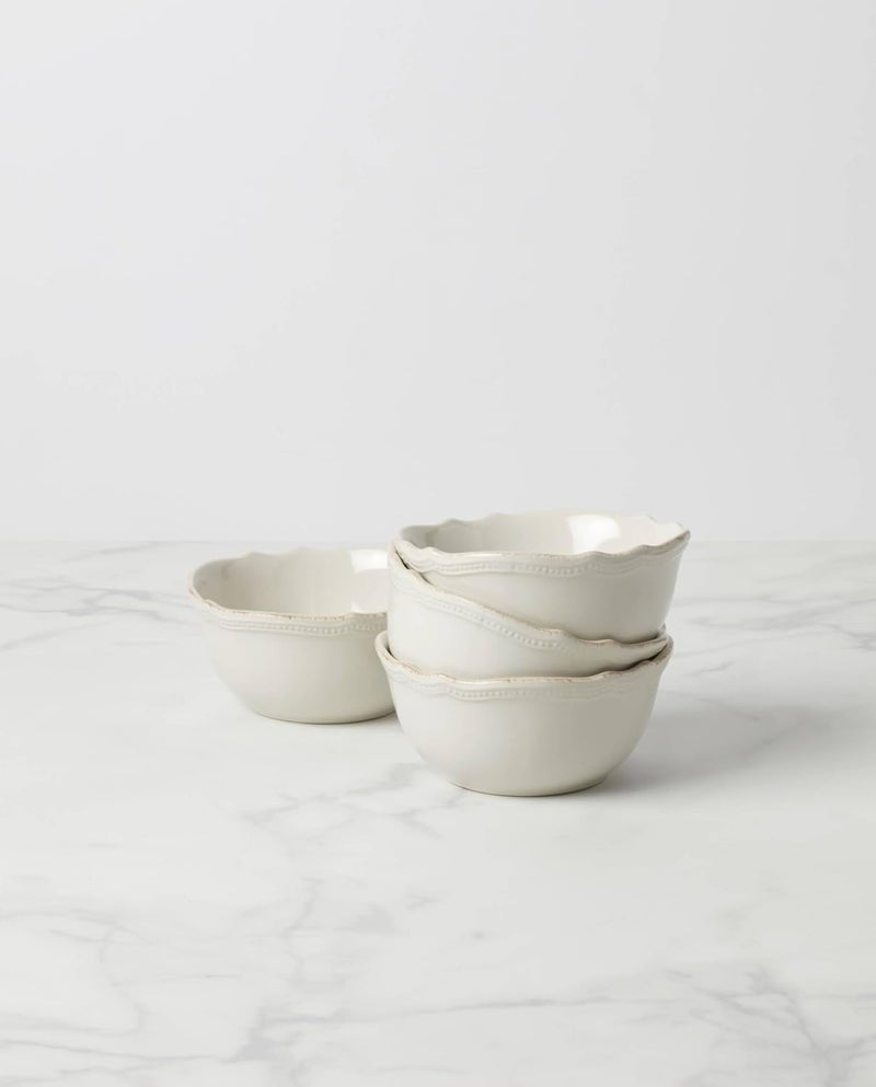 Lenox 895710 French Perle Bead AllPurpose Bowls Set Of 4 White - Image 2