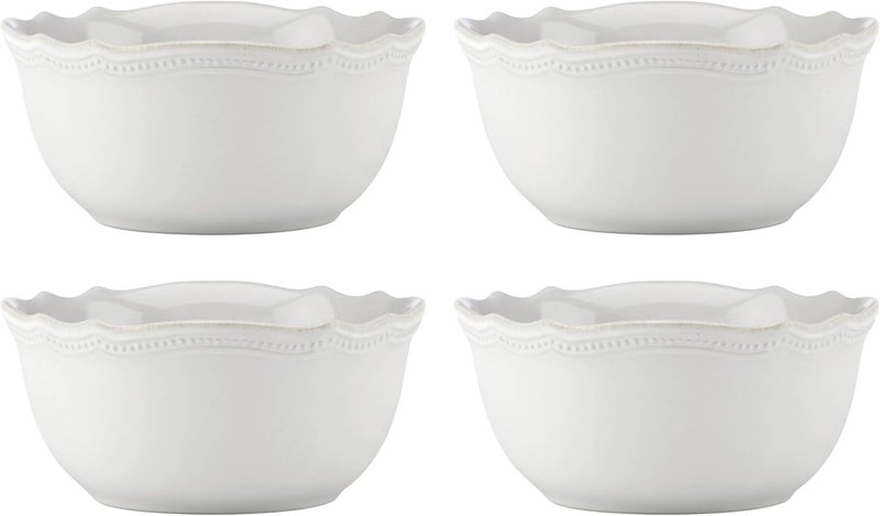 Lenox 895710 French Perle Bead AllPurpose Bowls Set Of 4 White - Image 1