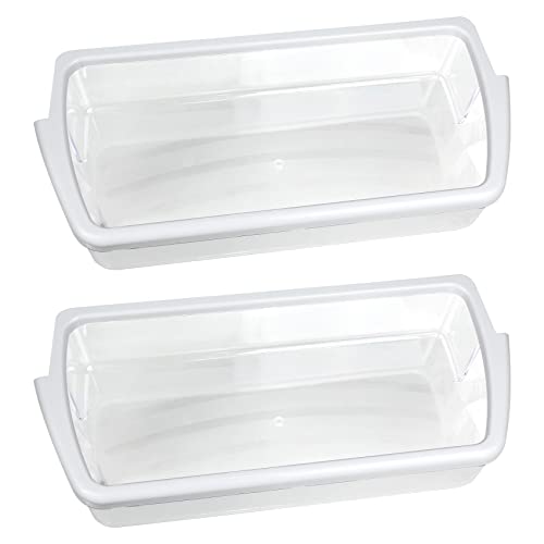 M Motico [2 PACK]W10321304 Refrigerator Door Shelf Replacement Compatible with Whirlpool Fridge Door Bin WRS325FDAM01, WRS325FDAM02, WRS325FDAM04, ED5FVGXWS07 - Replace WPW10321304,AP6019471, 2179574, 2179575 - Image 1