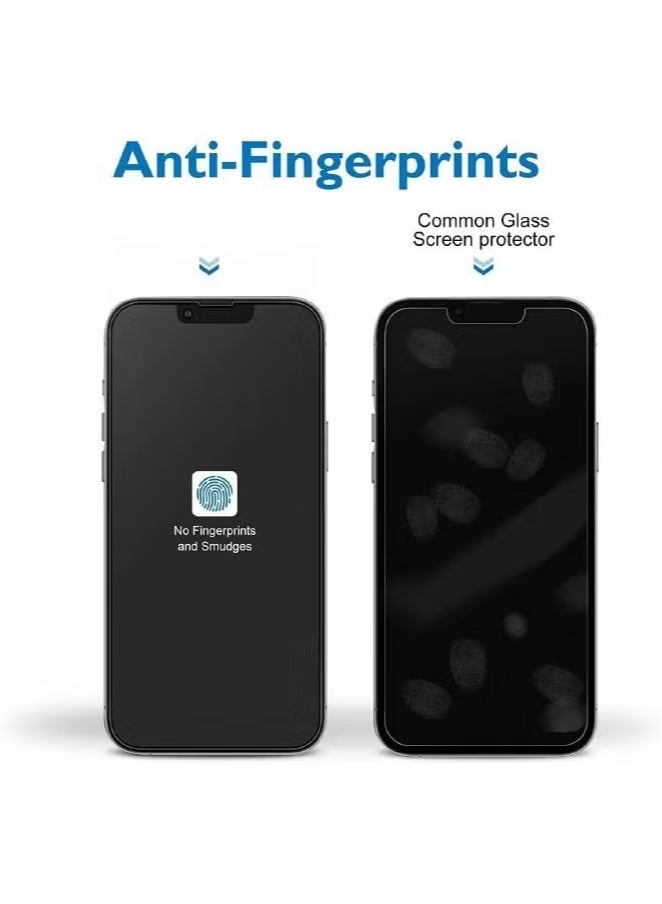 شاشة حماية ايفون 15pro  خصوصيه ضد البصمه جوده عاليه - Image 2