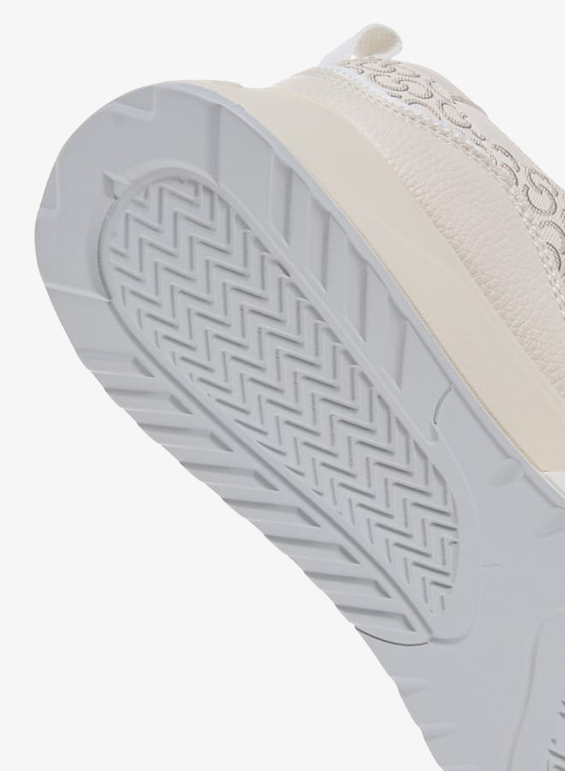 سيليست سنيكرز نسائي بطبعة شعار مع إغلاق برباط - Image 5