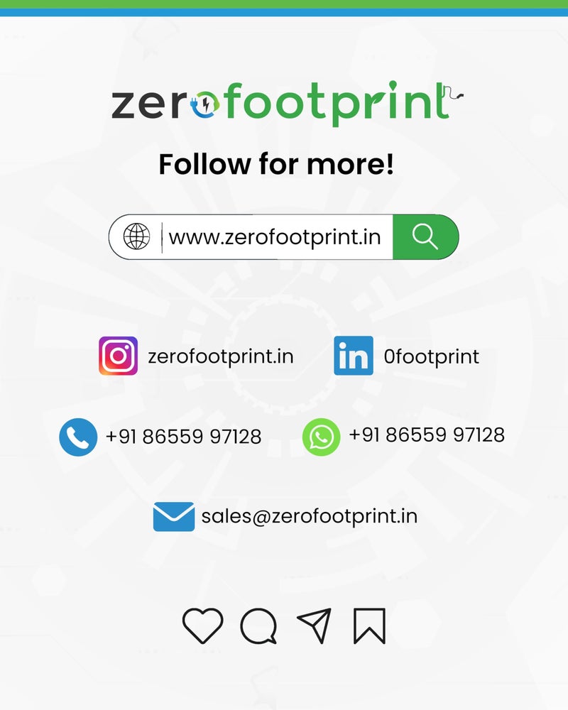 ZFP ZeroFootprint 3.5 kW Portable EV Car Charger | Display Screen | 16A Type 2 AC | IP65 Waterproof | Standard 3-pin Plug | 5m Cable | All Protections | Adjustable Current | Upto 5-yr Warranty* - Image 4