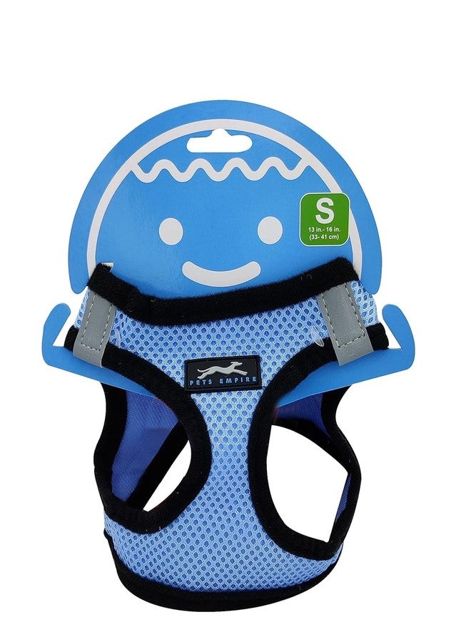 Pets Empire All Weather No Pull Step-in Mesh Dog Harness with Padded Vest - Light Blue Color (M (Chest: 16-18) Inch/Blue) - Image 4