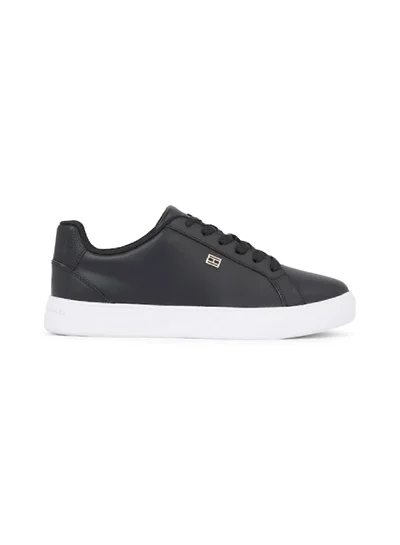 TOMMY HILFIGER Essential Leather Cupsole Court Sneakers