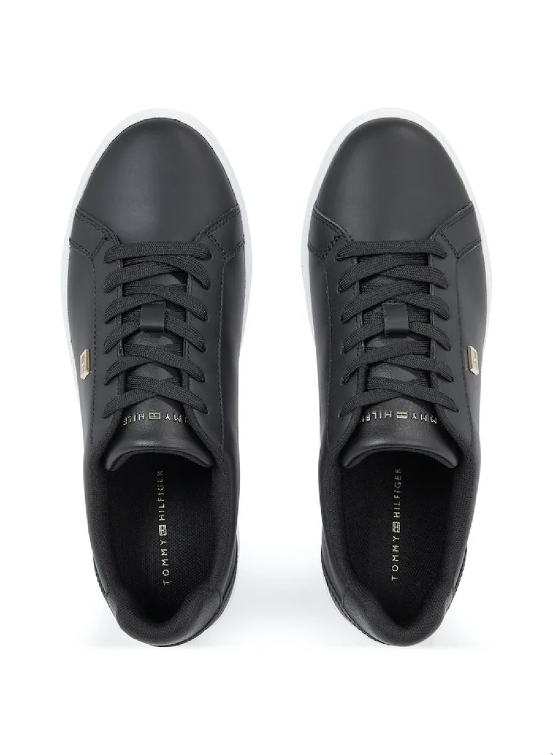 TOMMY HILFIGER Essential Leather Cupsole Court Sneakers