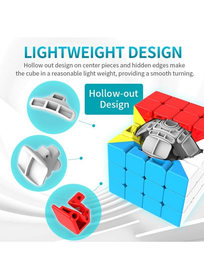 D ETERNAL 4X4 Stickerless Cube | Beginner Speedcube For Kids & Adults With Cube Stand And Protecting Pouch Bag Cube Combo Set (4X4+Stand+Bag) - Image 4