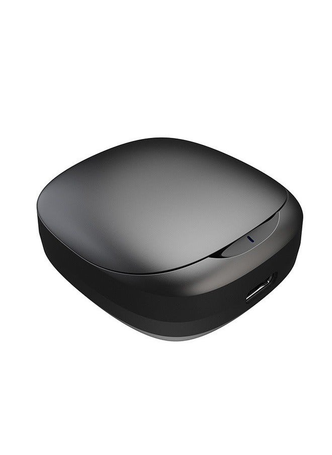 Generic - True Wireless Earbuds - In-Ear Bluetooth 5.3 Headset, IPX5 Waterproof TWS, High Resolution Sound With Dual Microphone, Sports/Driving/Business Calling, Compatible with Android iOS / iPhone - Black - Image 1