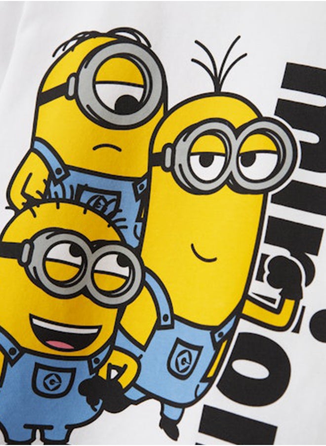 NAME IT name it Girls Jule Minions Top  - Image 2