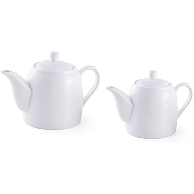 ريحني بورسلان كلاسيك إبريق شاي بسعة 350 مل عاج - Image 2