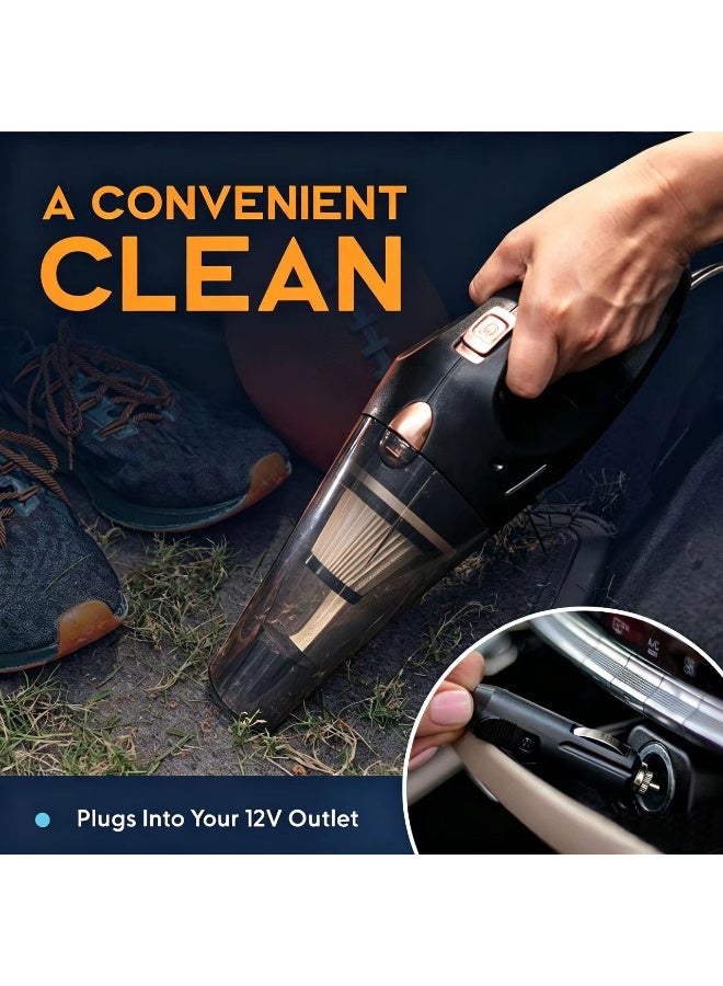 ThisWorx Portable Handheld Car Vacuum Cleaner with 14.76ft Cord, Bag & Attachments - Image 5