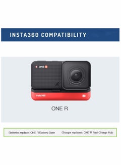 Excefore Replacement Battery for Insta 360 ONE R, Alternative Li-ion  360 Camera Life Battery Accessories  - Image 2