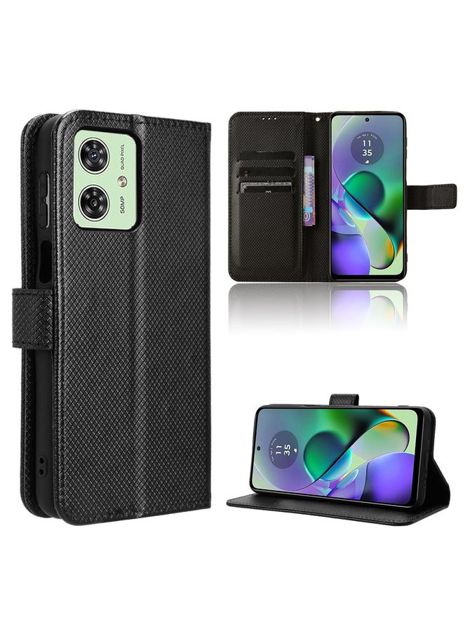 إيروريكس جراب لهاتف Motorola Moto G54 5G جراب هاتف جلدي بنسيج ماسي - Image 1