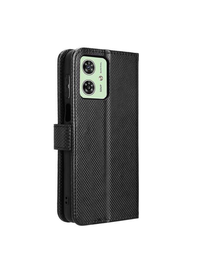 إيروريكس جراب لهاتف Motorola Moto G54 5G جراب هاتف جلدي بنسيج ماسي - Image 3