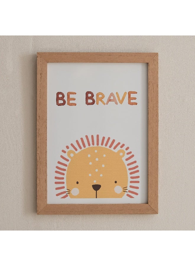 Home Box Forresta Lion Wall Frame 40 x 2 x 30 cm - Image 2