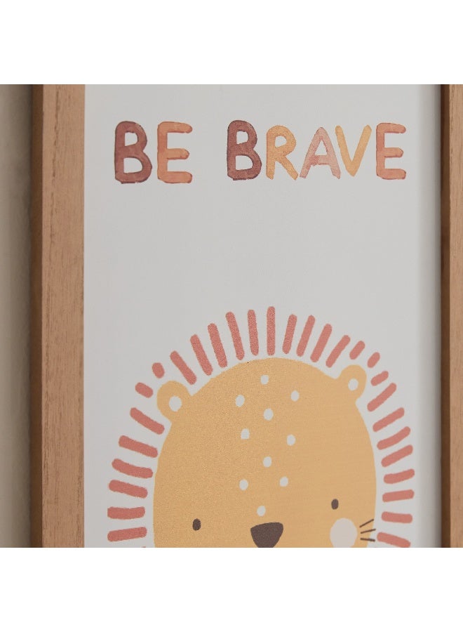 Home Box Forresta Lion Wall Frame 40 x 2 x 30 cm - Image 3