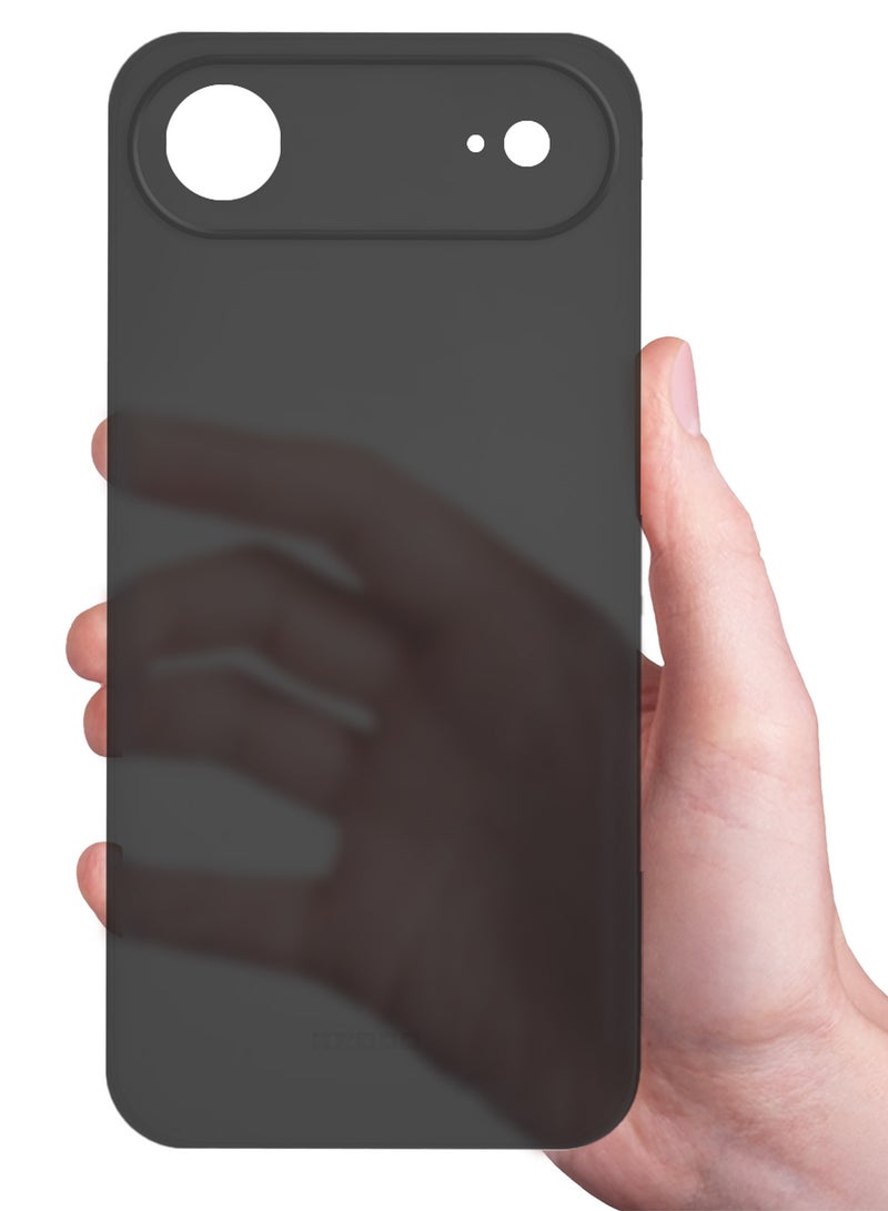 KZDOO Air Skin  Case Cover for Apple iPhone 17 Air - Sturdy Back Cover - Durable Thin Case - Drop Protection Cover - Black - Image 3