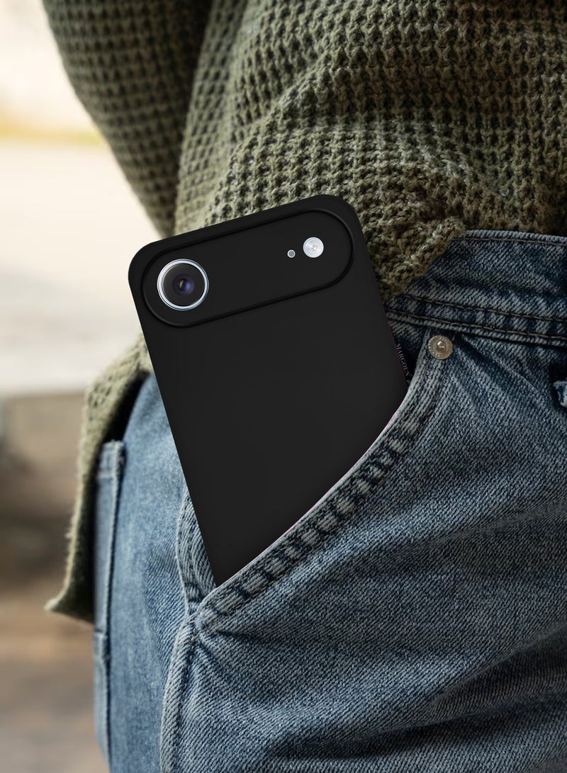 KZDOO Air Skin  Case Cover for Apple iPhone 17 Air - Sturdy Back Cover - Durable Thin Case - Drop Protection Cover - Black - Image 5