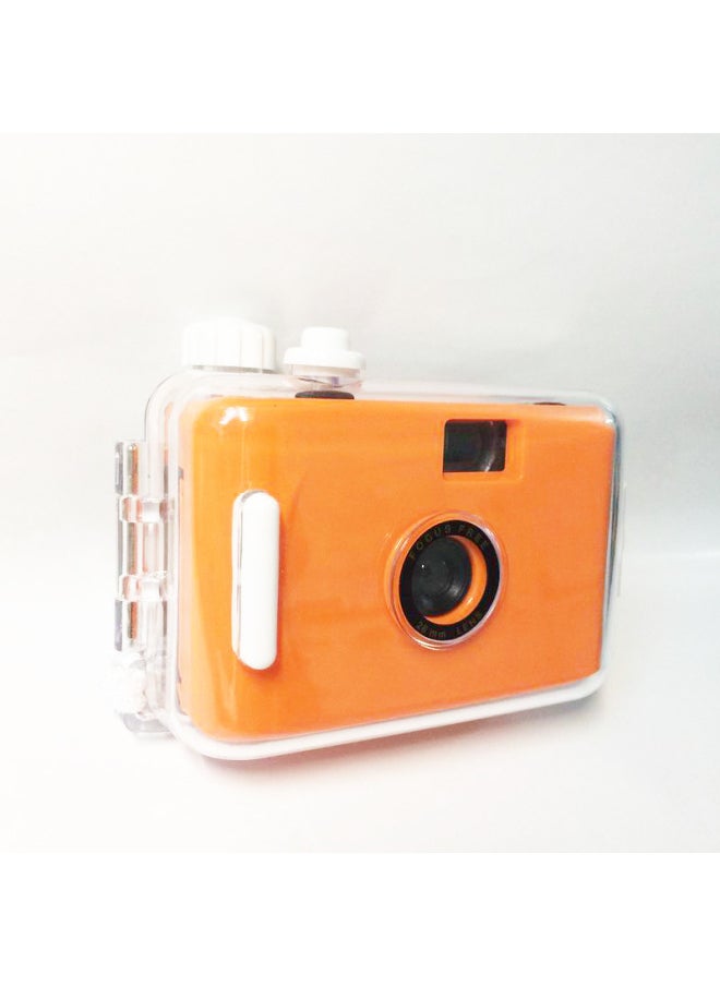 Generic Source Manufacturer 135 Retro Film Film Fool Underwater Waterproof Diving Non-polaroid Camera Customization *made In Stock-Color:Orange Green Shell  - Image 2