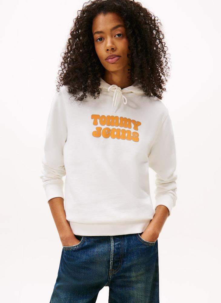 TOMMY JEANS Graphic Pullover Hoodie - Image 1