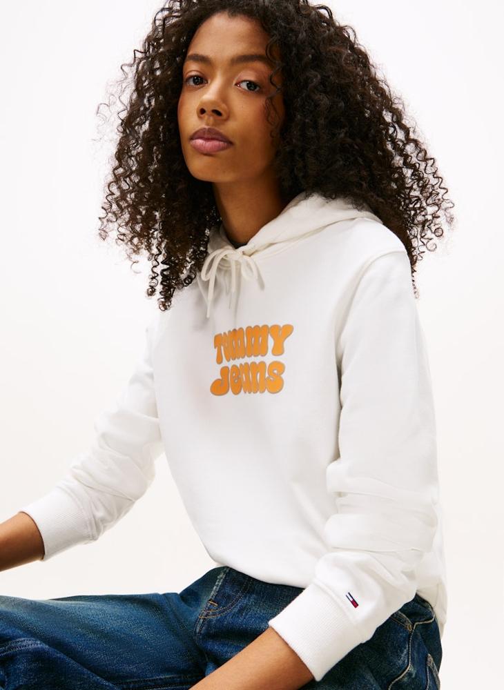 TOMMY JEANS Graphic Pullover Hoodie - Image 3