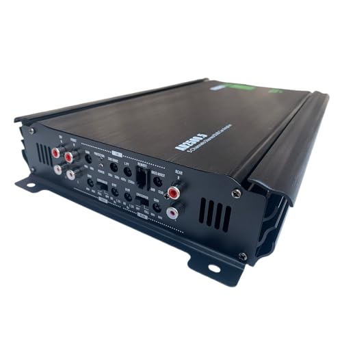 Audiobank Audio360 AD2500.5 5-Channel Car Audio Amplifier, 2500W Max Power, Compact Class AB+D Bridgeable Amp with Triple 30A Fuses, 90dB SNR, Subwoofer Channel Included - Image 4