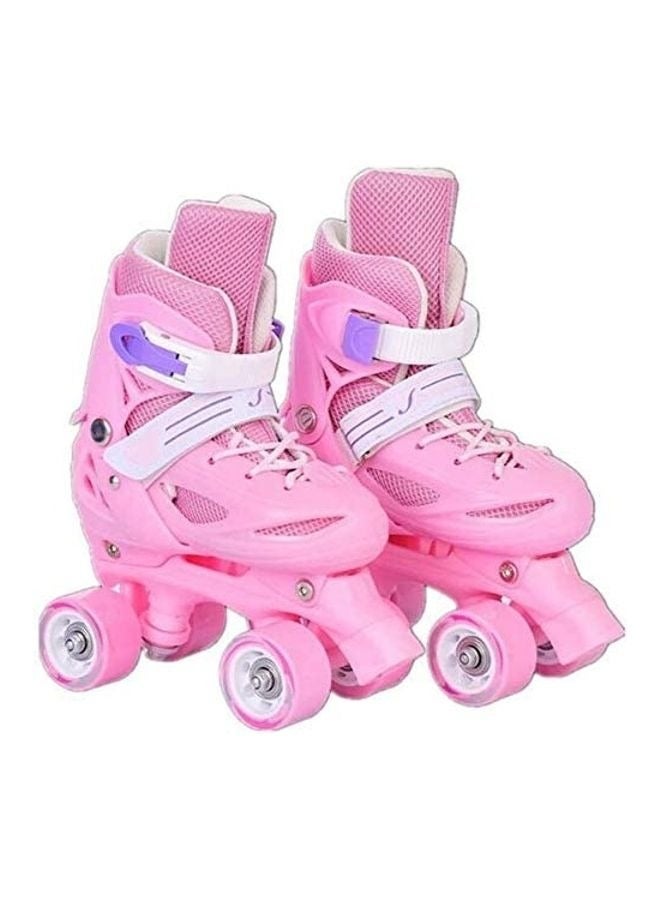 Generic Roller Skates, Kids Roller Skates for Girls Boys Ages 3-12, 4 Sizes Adjustable, Full Hard Shell Protection, Toddler Skates for Beginners,  Birthday Gift for Indoor Outdoor  - Image 1