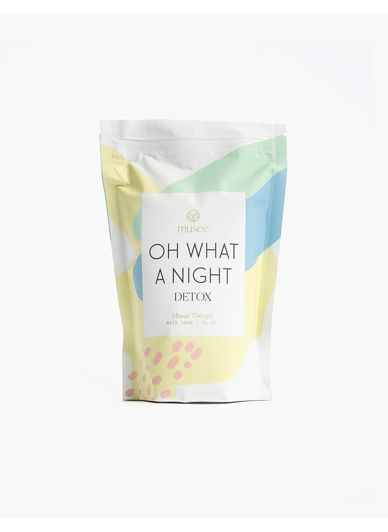 Musee Musee Luxury Bath Soak  Spearmint  Sweet Citrus Blend  Scented Minerals  Essential Oils  Bath Bomb Alternative  ParabenFree  Made in USA  Bathtub Essentials for Men  Women 