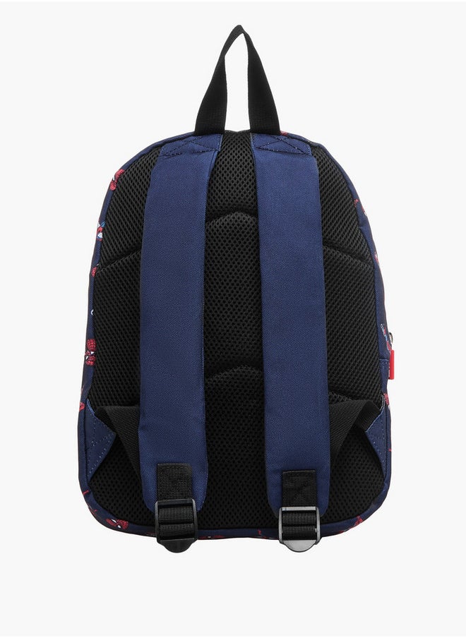 MARVEL Spider-Man Print Backpack with Adjustable Straps and Zip Closure - 24x10x31 cm  - Image 3