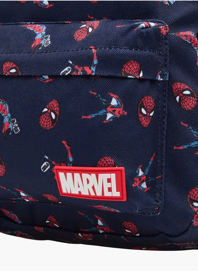 MARVEL Spider-Man Print Backpack with Adjustable Straps and Zip Closure - 24x10x31 cm  - Image 5