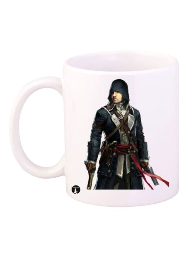 RKN Assassin's Creed Printed Coffee Mug White/Black/Red - Image 2
