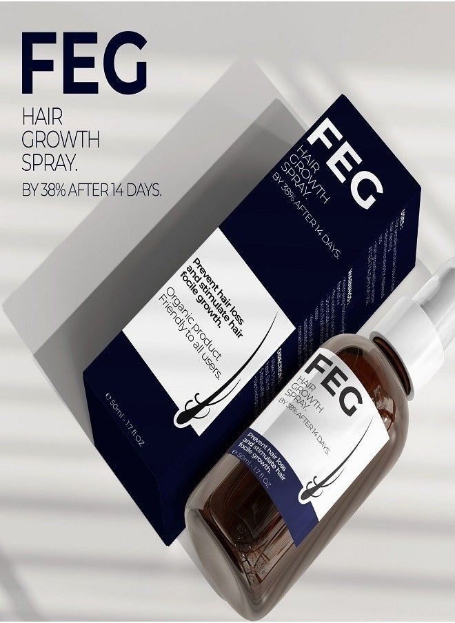 FEG FEG  Hair Growth Spray 50ml  - Image 2