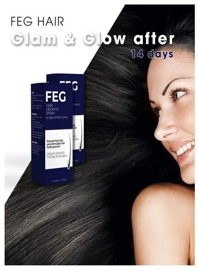 FEG FEG  Hair Growth Spray 50ml  - Image 4
