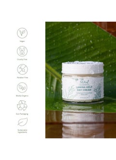 Sea-El Sea-El Lamina Sea Kelp Day Cream Hydrating & Firming Anti Aging Glow Natural & Organic Dry Skin Care - Daily Face Moisturizer for Women & Men - 2 Oz  - Image 2