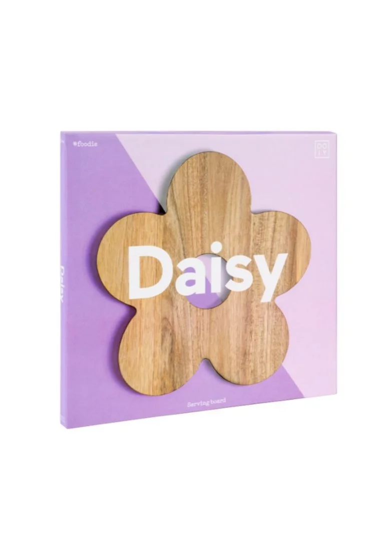 doiy Daisy Wooden Serving Board