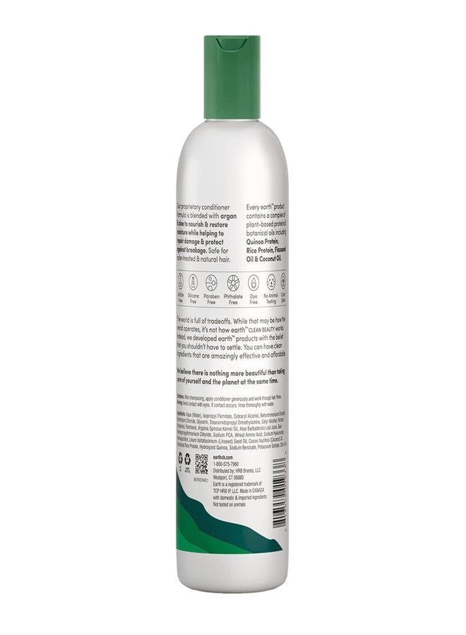 earth Moisture and Repair Conditioner - Hair Conditioner with Argan and Aloe - Sulfate and Paraben Free Conditioner Protects Against Breakage - 12 oz (Pack of 2) - Image 2