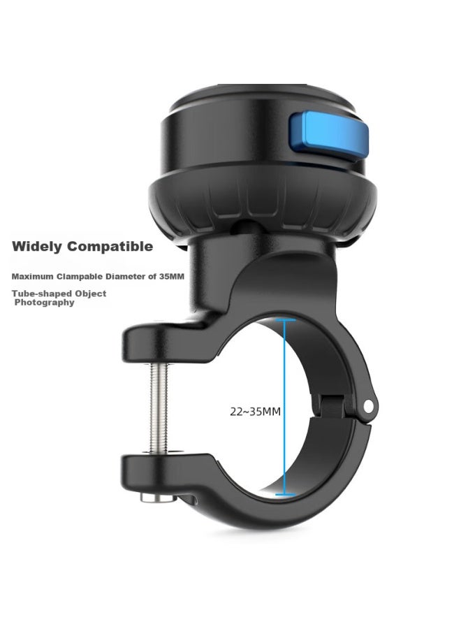 Surewo Magnetic Quick Release Bike Mount For Dji Action 5 Pro/4 Osmo Action Camera, Bicycle Handlebar Clamp Mount For Gopro 13 Accessories - Image 3