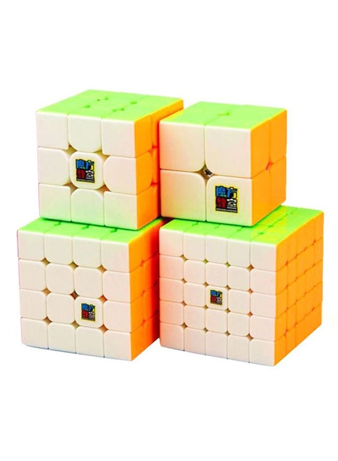 NIBEMINENT 4-Piece Moyu Cube Set