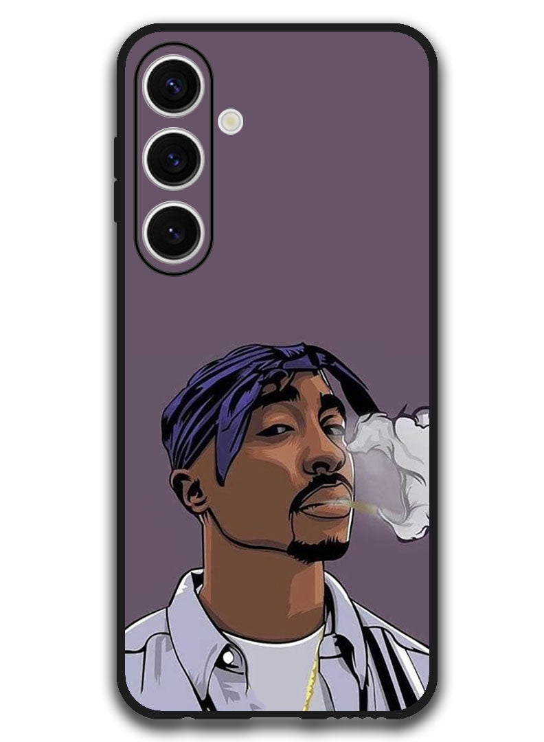 Theodor Protective Case Anti Scratch Shock Proof Bumper Cover For Samsung Galaxy S24 FE Tupac - Image 1