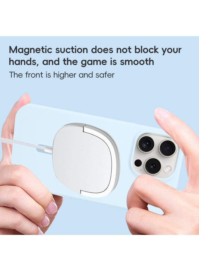 زبون جراب لهاتف iPhone 12 Pro Max مصنوع من السيليكون السائل بلون نقي مع MagSafe - Image 3