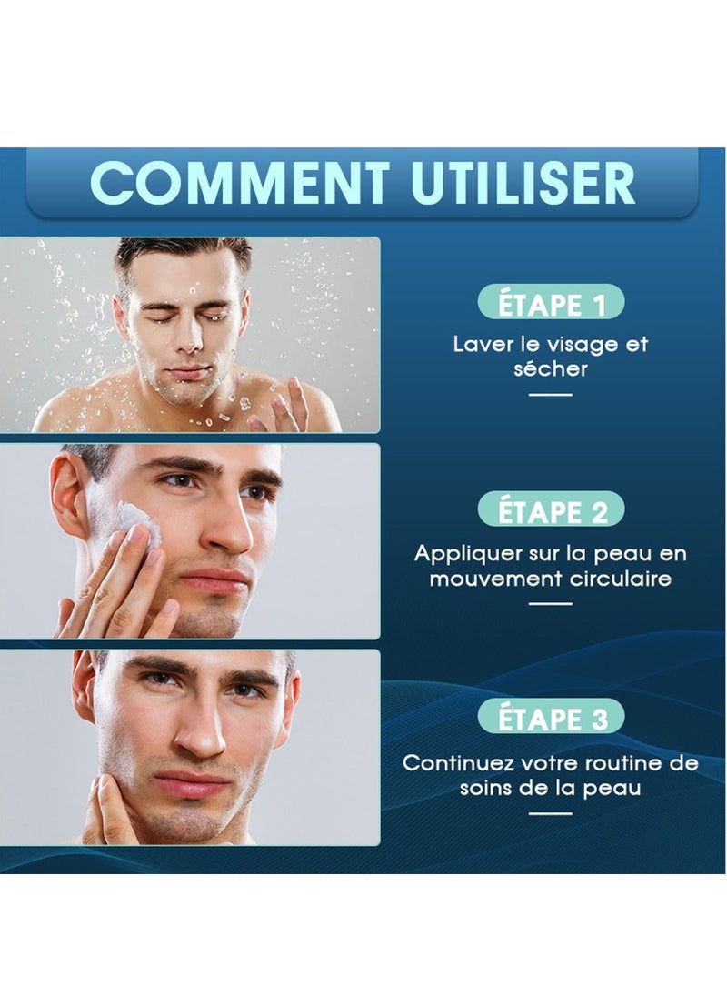 AFCARE Premier Advanced Collagen Moisturizer Face Cream with Retinol and Hyaluronic Acid for Men, Anti-aging Skincare Facial Moisturizer, Hydrating Lotion, Moisturizing to Reduce Wrinkles, 1.7 Fl Oz  - Image 4