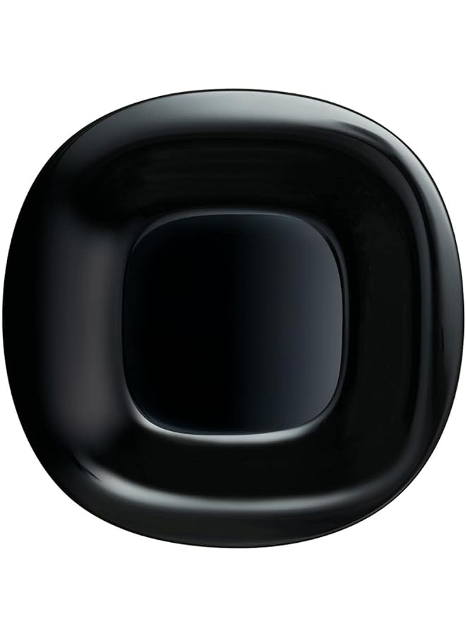 Luminarc Carine Dinner Plate,6Pc Set Black Made In France - Image 1