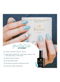 Remy Belle Gel Nail Polish 11 ml Long Lasting Chip Resistant Requires Drying Under UV LED Lamp (Latte)  - Image 2