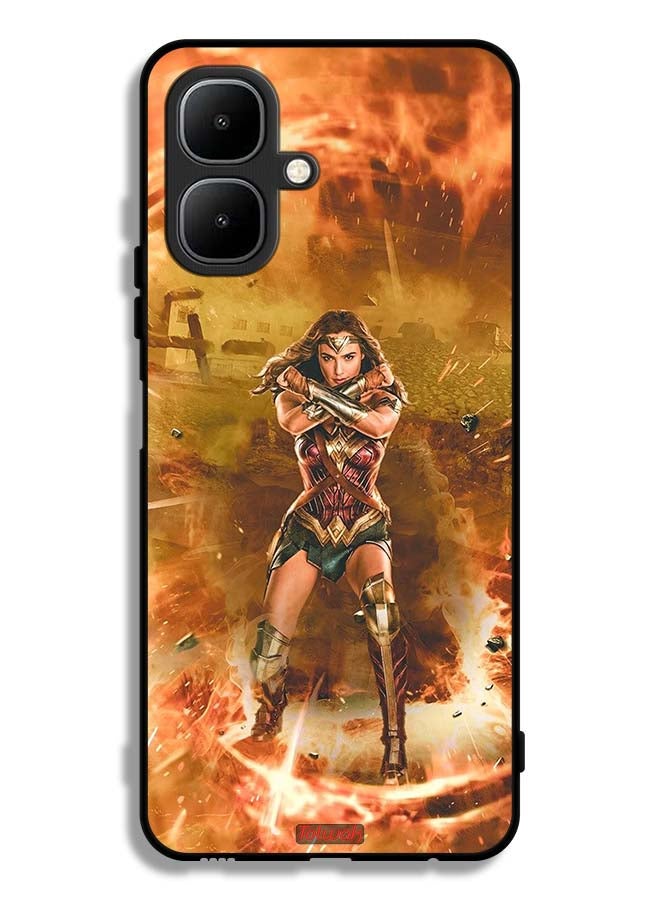 Tolwak Tecno Pop 10 Protective Case Cover Wonder Women