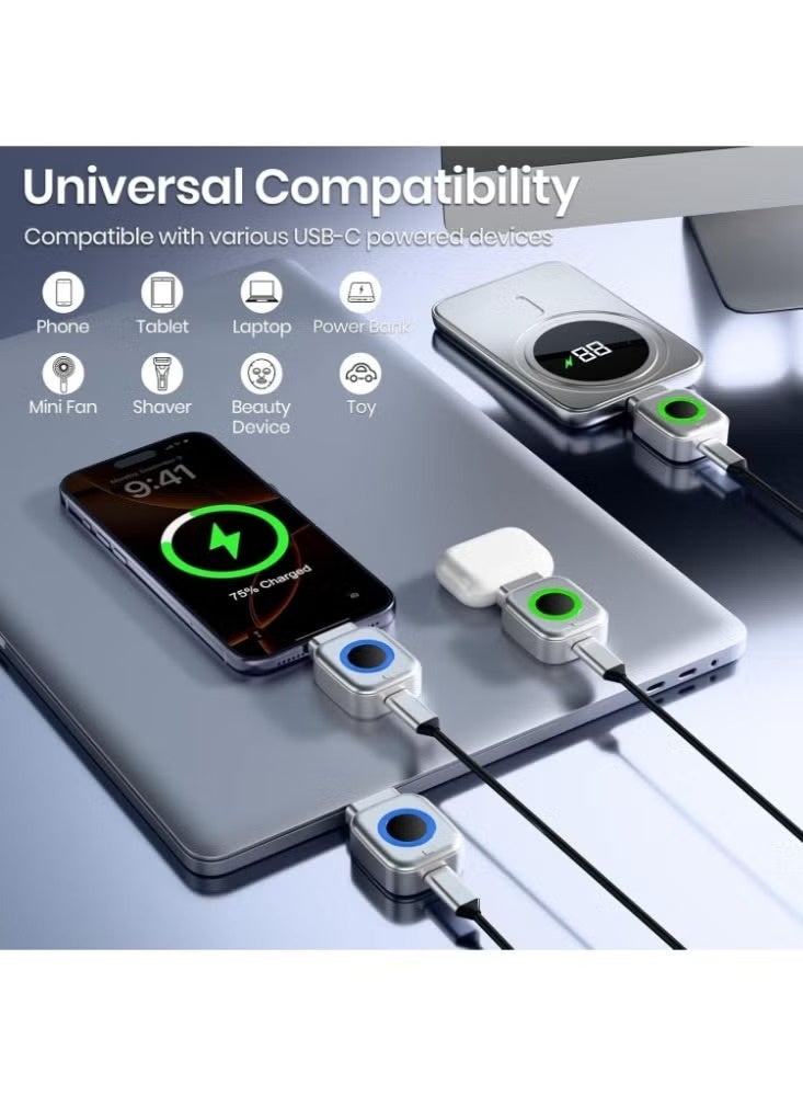 X01 Type-C 140W Auto-Disconnect Smart Charging Adapter with LED Indicator - Image 5