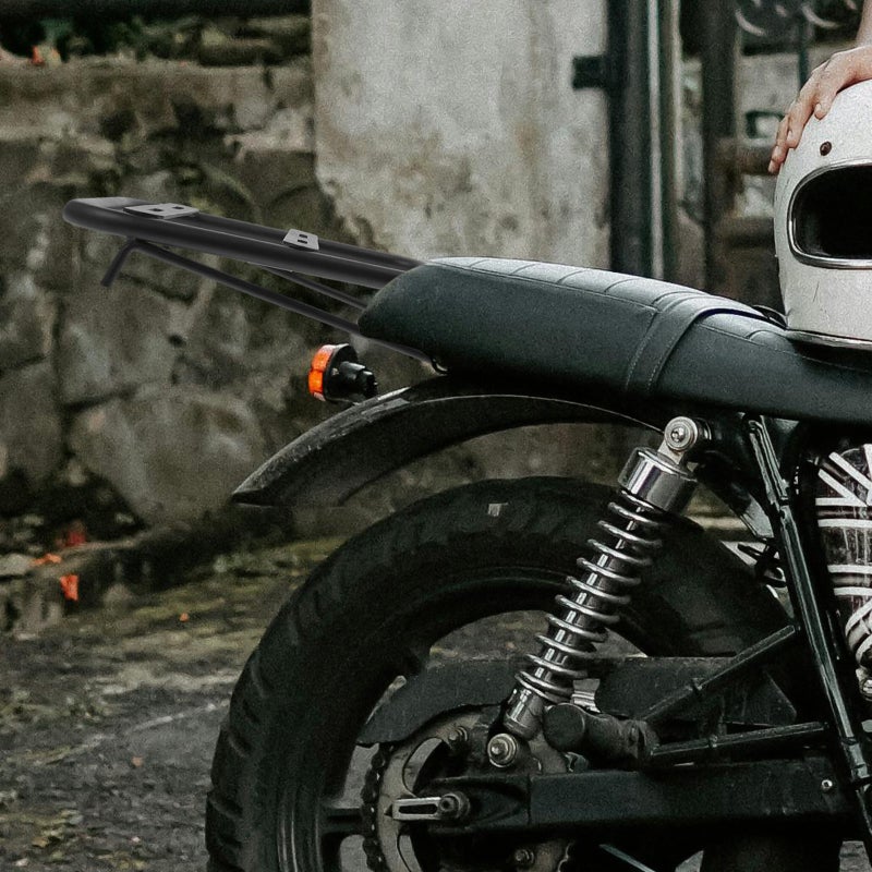 Motorcycle Rear Rack Motorcycle Seat Luggage Rack Motorcycle Rear Luggage Shelf for Replace - Image 4